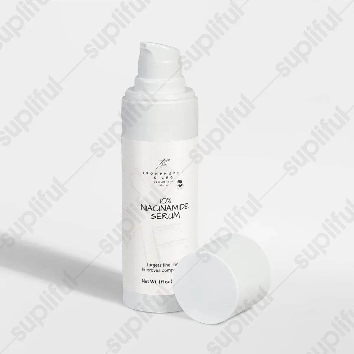 10% Niacinamide Serum 1oz, Pore-Minimizing, Calm Skin - Iron Phoenix GHG