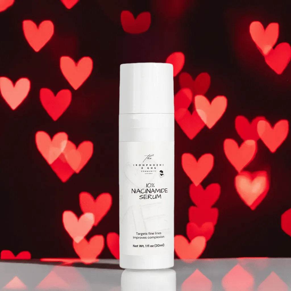 10% Niacinamide Serum 1oz, Pore-Minimizing, Calm Skin - Iron Phoenix GHG