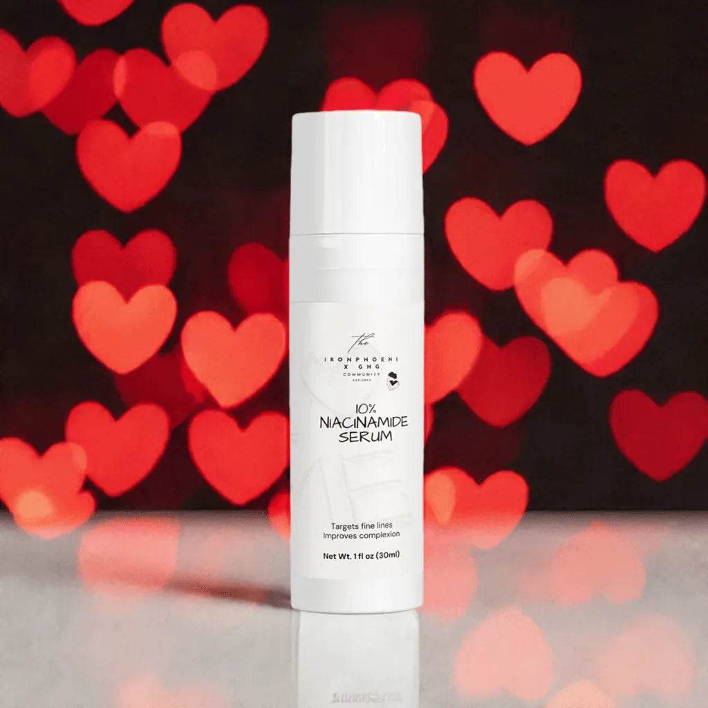 10% Niacinamide Serum 1oz, Pore-Minimizing, Calm Skin - Iron Phoenix GHG