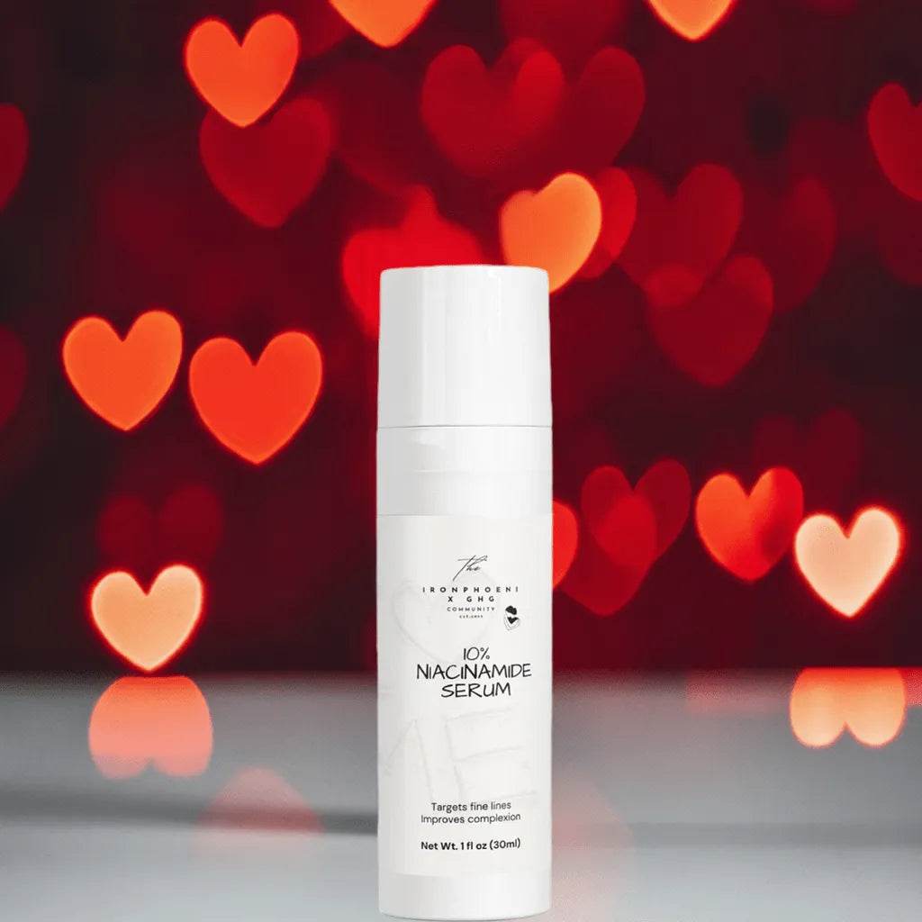10% Niacinamide Serum 1oz, Pore-Minimizing, Calm Skin - Iron Phoenix GHG