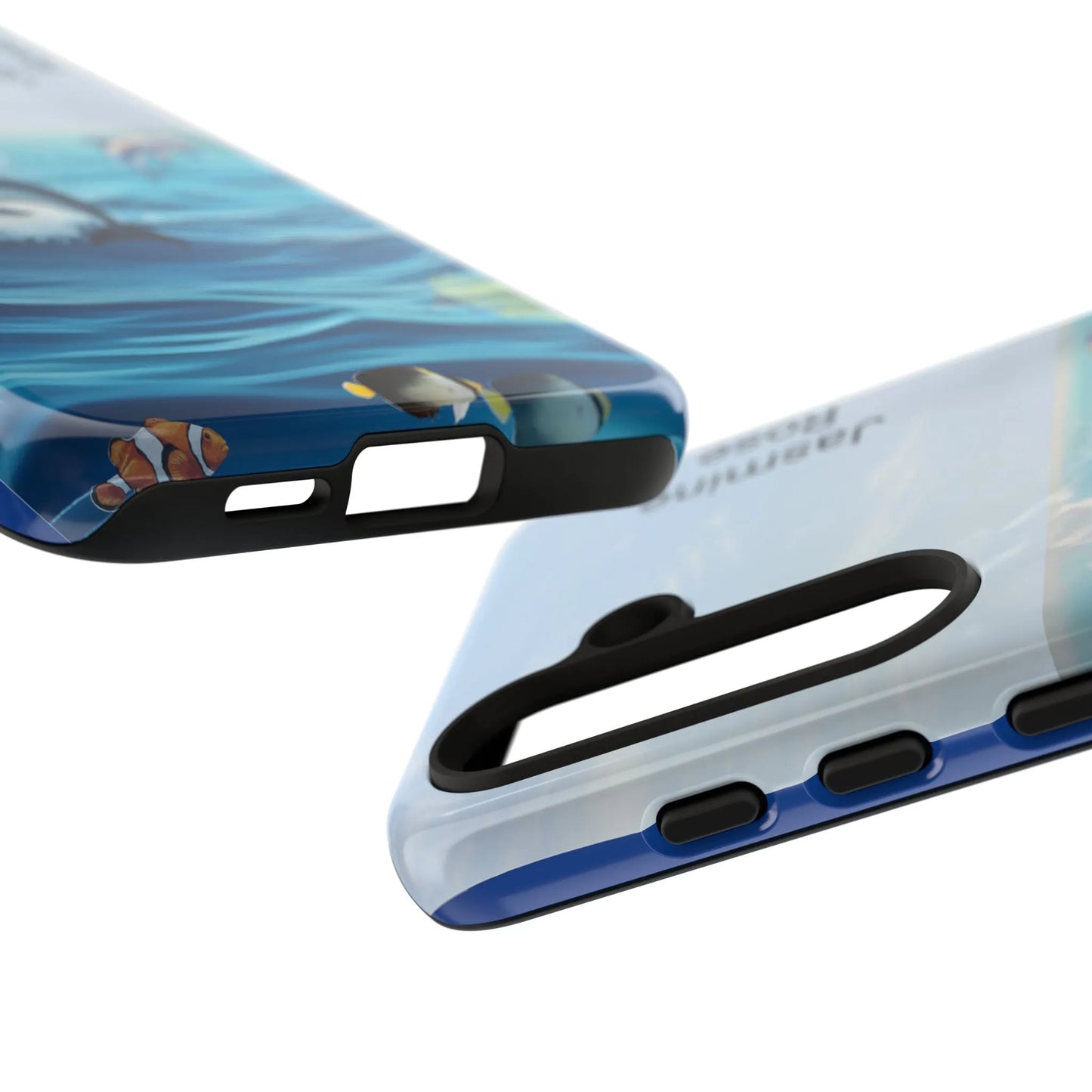 Personalized Phone Case with Dolphin Design, Ocean Vibes, Customizable Gift, Beach Lover Accessory, Ideal for Birthdays, Summer