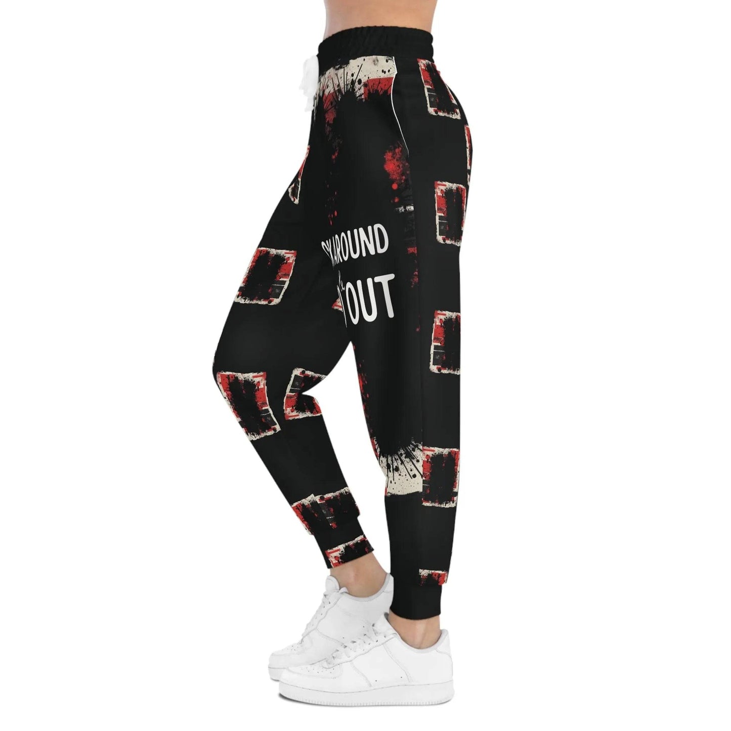 Men's fuck around and find out Athletic Joggers, Funny Men's Sweatpants, Sarcastic Lounge Pants, Adult Humor Activewear, Casual Bottoms for - Iron Phoenix GHG