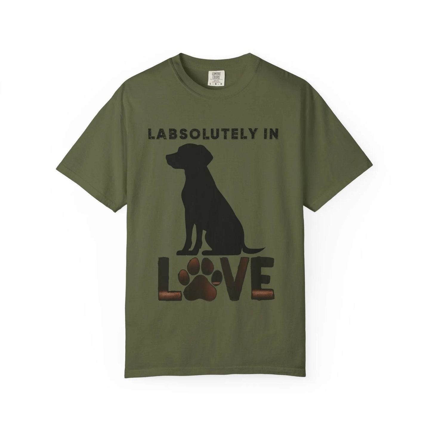 Dog Lover's T-shirt - Labs Absolutely in Love Tee, Unisex Casual Shirt for Dog Owners, Pet Appreciation Gift, Animal Lover Apparel, Perfect - Iron Phoenix GHG