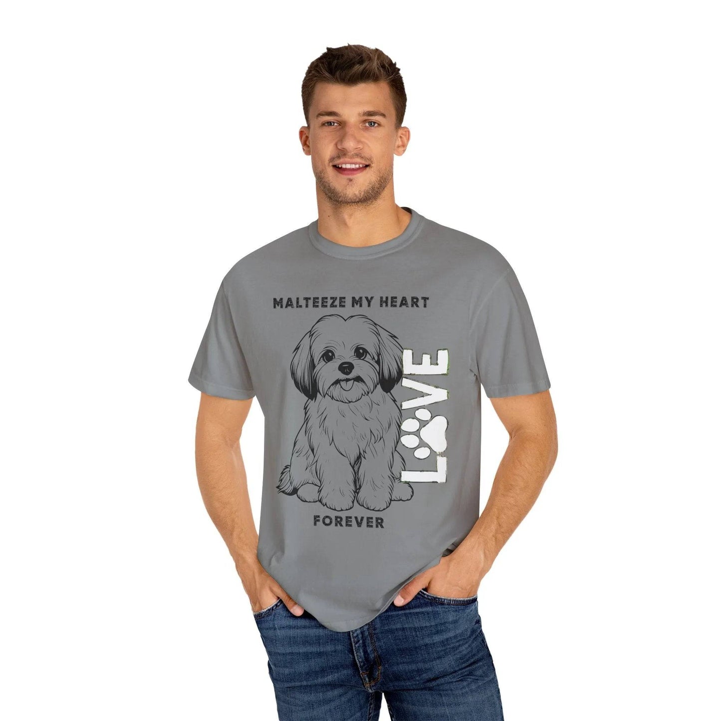 Cute Dog Lover T-Shirt, Pet Lover Gift, Animal Companion Tee, Gift for Dog Parents, Heartfelt Dog T-Shirt - Iron Phoenix GHG