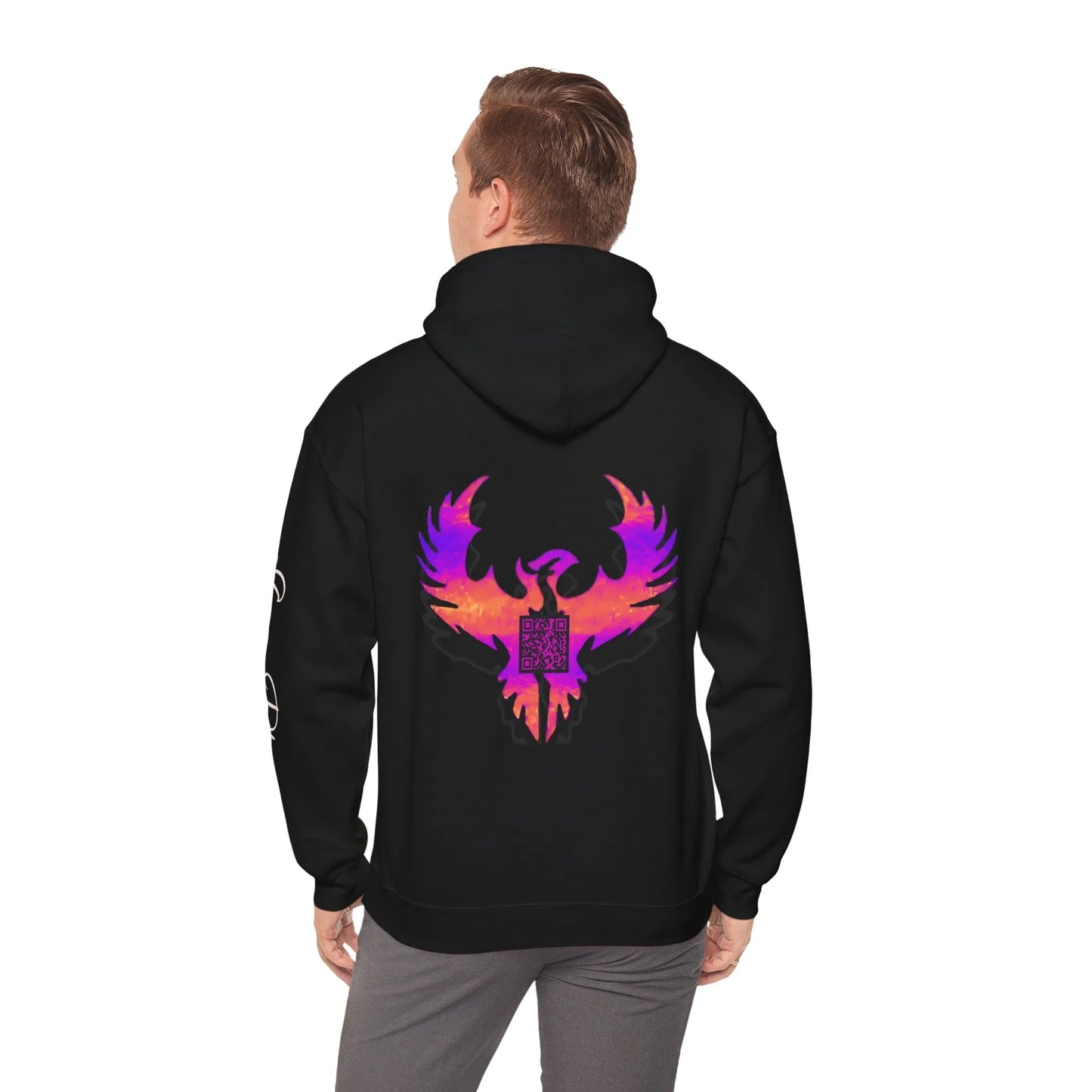 Iron Phoenix Hoodie - Unisex Sweatshirt for Strength and Inspiration