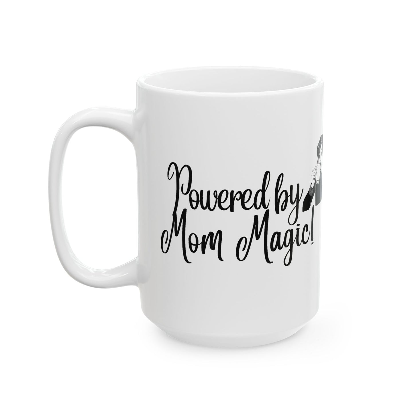 Ceramic Mug - Enjoy Your Magic! Cozy Inspirational Coffee Cup for Mom, Gifts for Her, Birthday, Self-Care