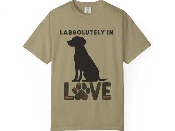 Black Lab T-shirt - Modern Silhouette Comfort Tee - Iron Phoenix GHG