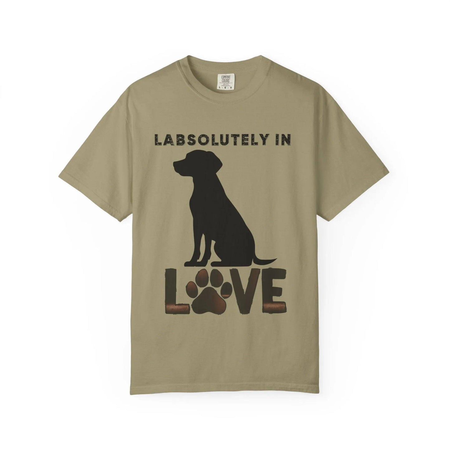 Dog Lover's T-shirt - Labs Absolutely in Love Tee, Unisex Casual Shirt for Dog Owners, Pet Appreciation Gift, Animal Lover Apparel, Perfect - Iron Phoenix GHG