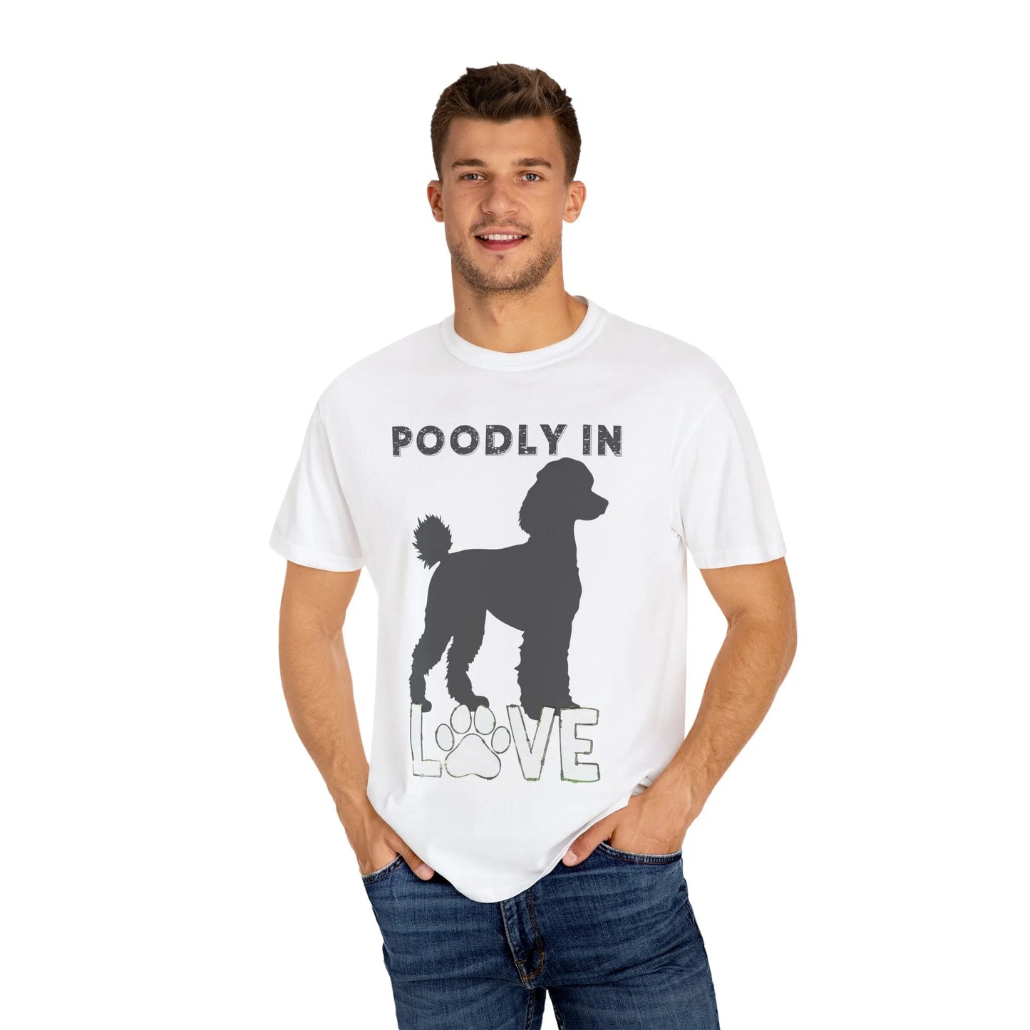 Poodly in Love | Poodle Love T-Shirt 2025