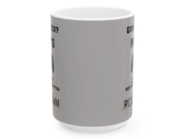 Gamer Mom Mug - "Game Over, Mom's Just Getting Started" - Mother's Day Gift - Iron Phoenix GHG