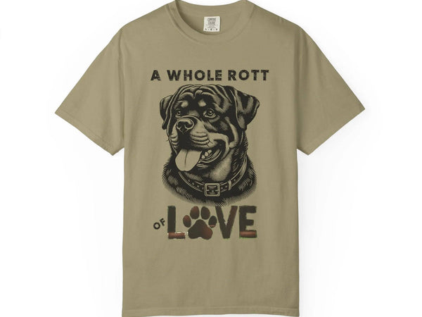 Rottweiler T-shirt - Eco-Friendly Gaming and Sports Comfort Tee - Iron Phoenix GHG