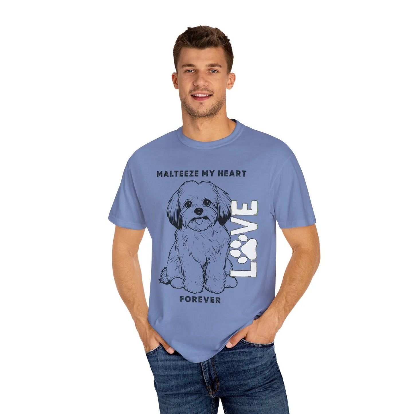 Cute Dog Lover T-Shirt, Pet Lover Gift, Animal Companion Tee, Gift for Dog Parents, Heartfelt Dog T-Shirt - Iron Phoenix GHG