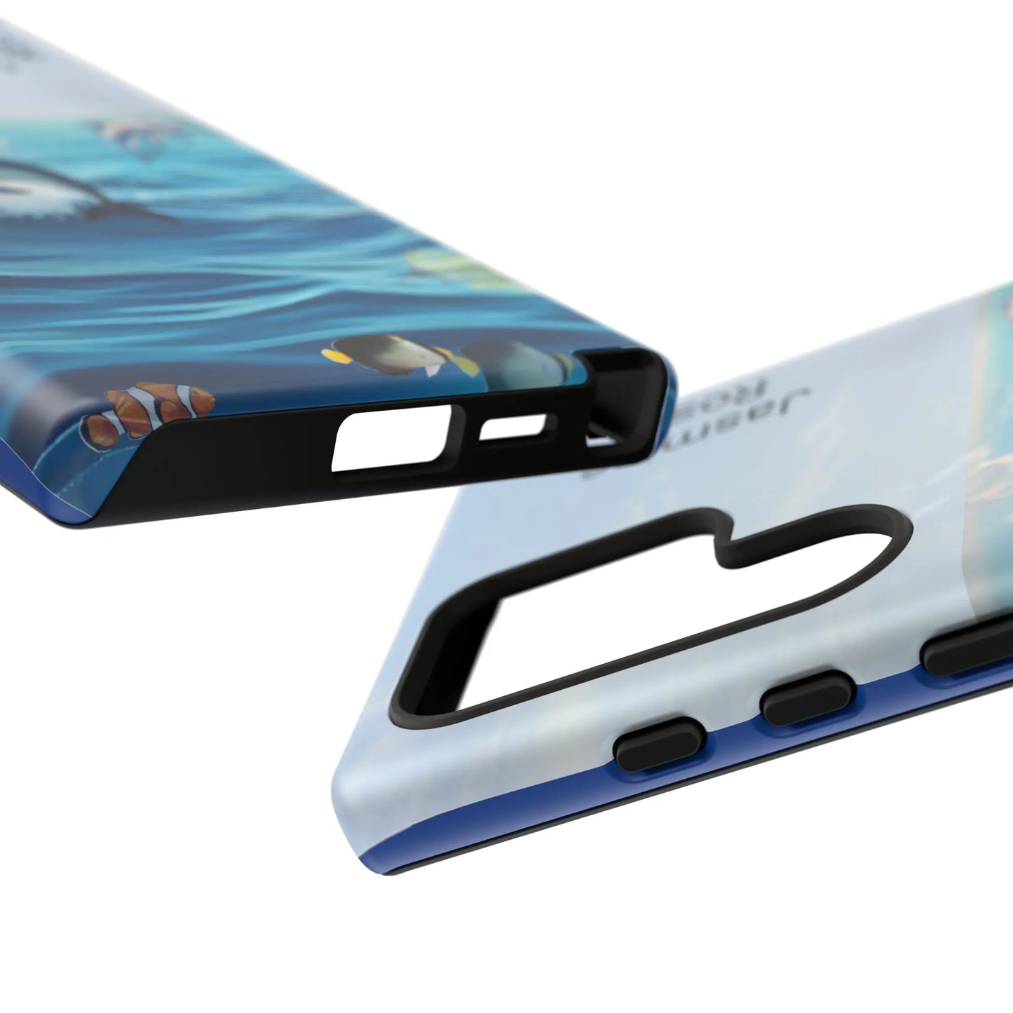 Personalized Phone Case with Dolphin Design, Ocean Vibes, Customizable Gift, Beach Lover Accessory, Ideal for Birthdays, Summer