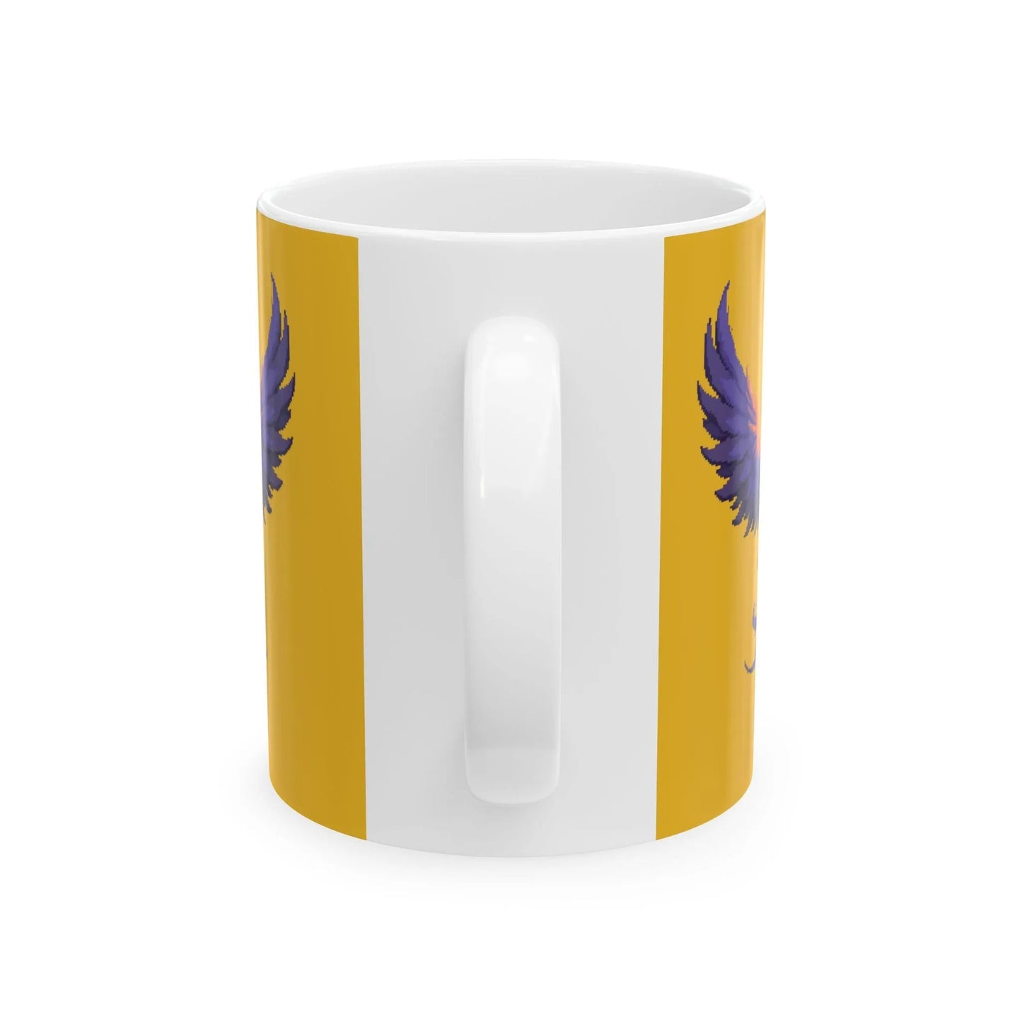 Pixel Art Phoenix Mug (11oz & 15oz)| Iron Phoenix GHG - Iron Phoenix GHG
