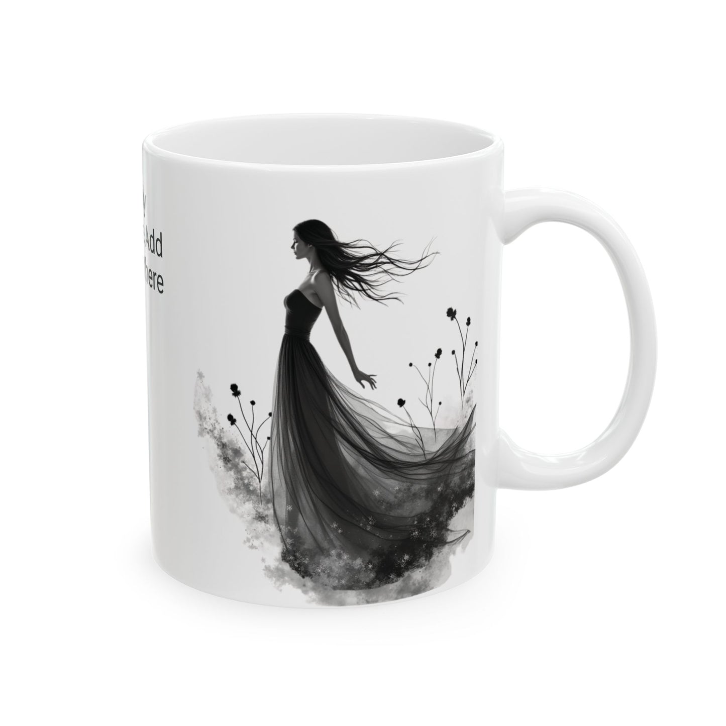Personalized Print It Your Way Ceramic Mug | Coffee Lover Gift, Customizable Mug, Home Office Decor, Tea Cup, Unique Gift Idea - Iron Phoenix GHG