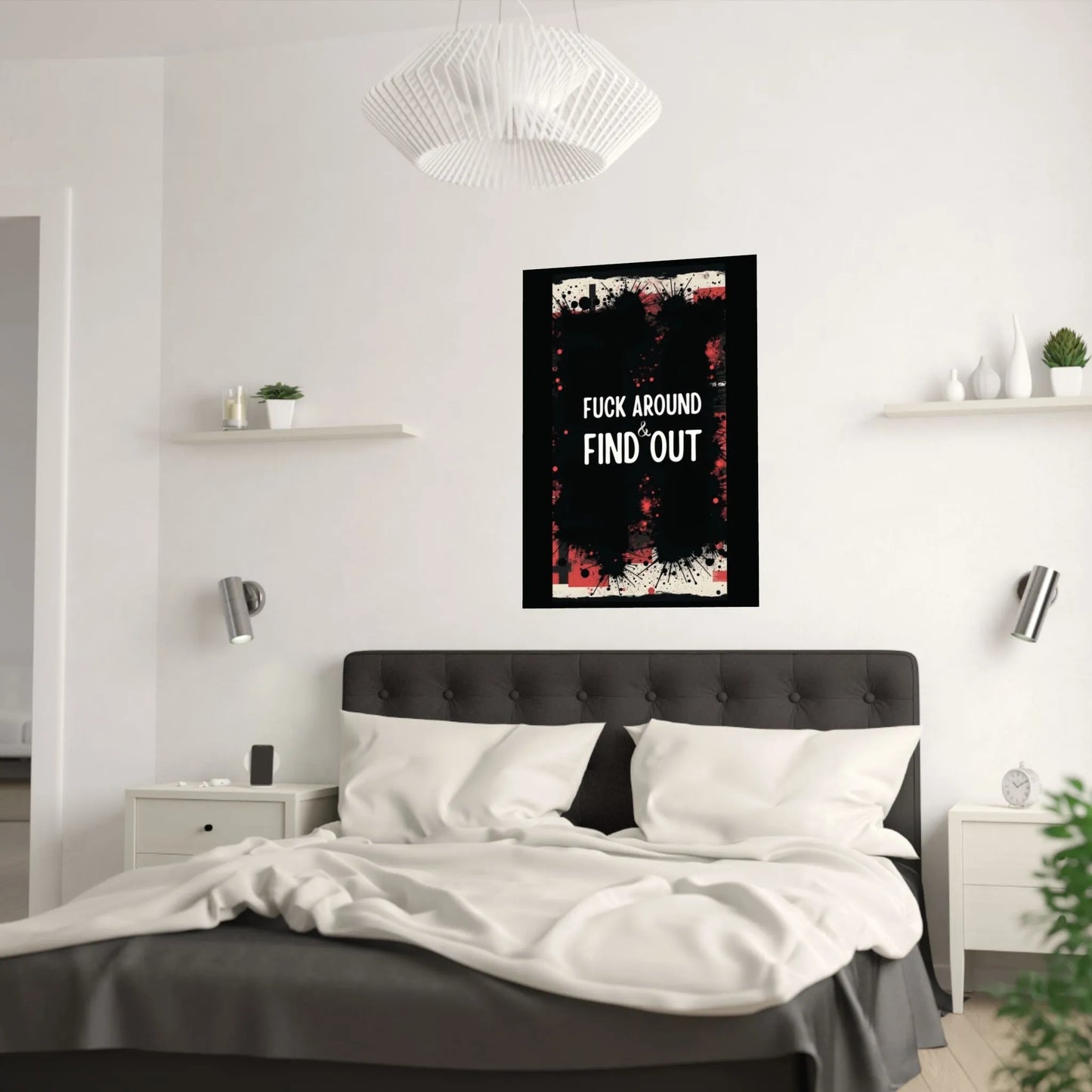 Fuck Around Find Out Poster Iron Phoenix GHG 2025
