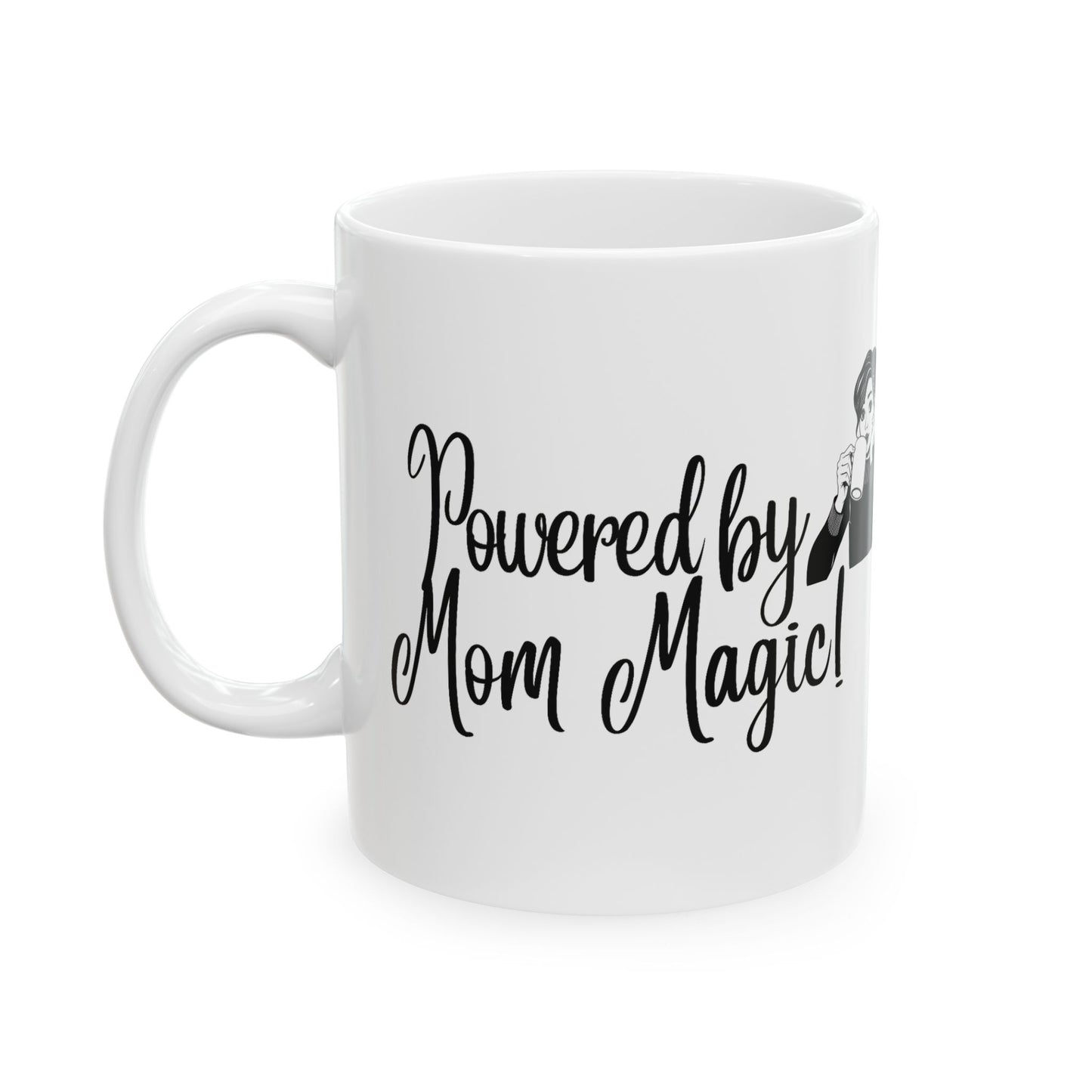 Ceramic Mug - Enjoy Your Magic! Cozy Inspirational Coffee Cup for Mom, Gifts for Her, Birthday, Self-Care
