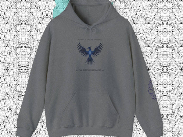 Iron phoenix GHG attitude Hoodie - Unisex Heavy Blend⢠- Iron Phoenix GHG