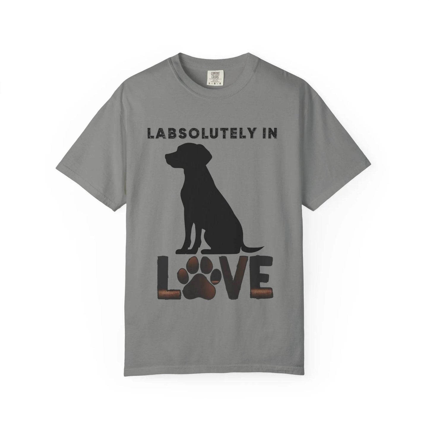 Dog Lover's T-shirt - Labs Absolutely in Love Tee, Unisex Casual Shirt for Dog Owners, Pet Appreciation Gift, Animal Lover Apparel, Perfect - Iron Phoenix GHG