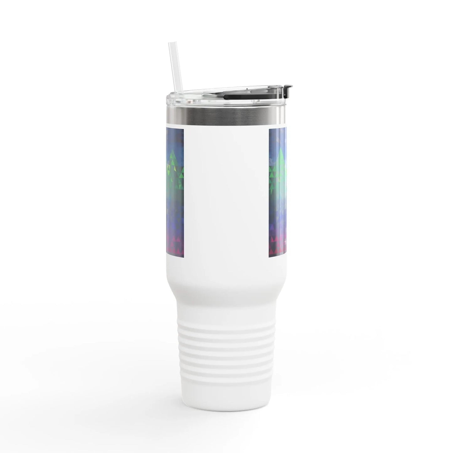 Colorful Insulated Travel Mug - 40oz, Leak-Proof, Perfect Gift - Iron Phoenix GHG