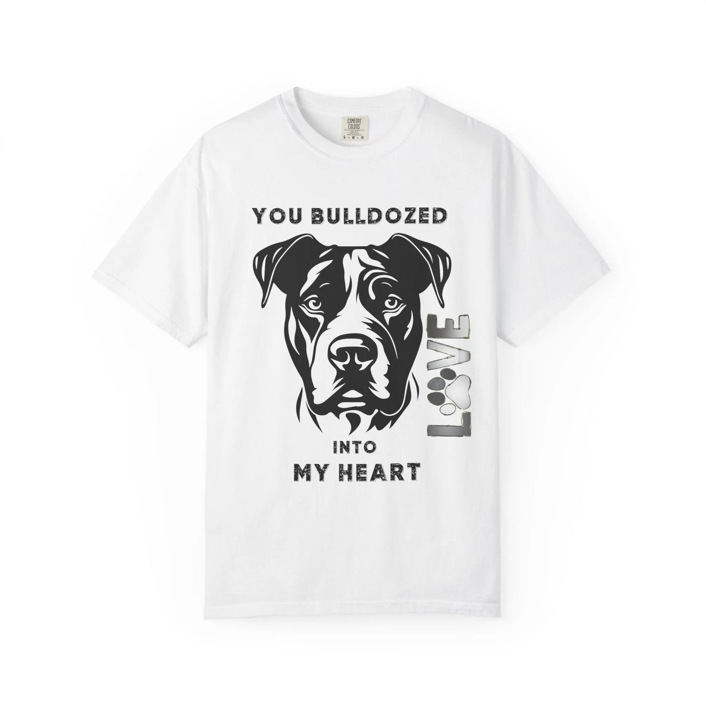 Love Bulldog Unisex T-Shirt, Perfect for Dog Lovers, Pet Owners, Animal Rescue, Gifts for Her, Birthdays, Everyday Wear