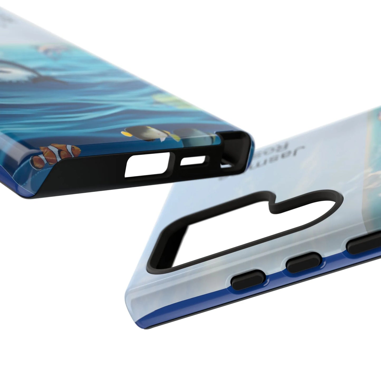 Personalized Phone Case with Dolphin Design, Ocean Vibes, Customizable Gift, Beach Lover Accessory, Ideal for Birthdays, Summer