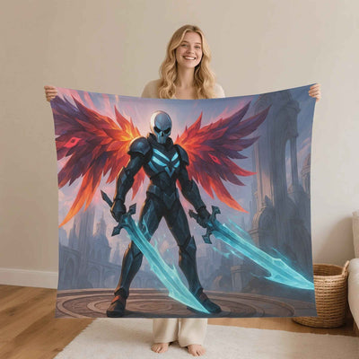 Firewing Guardian Flannel Blanket – USA-Made, 4 Sizes