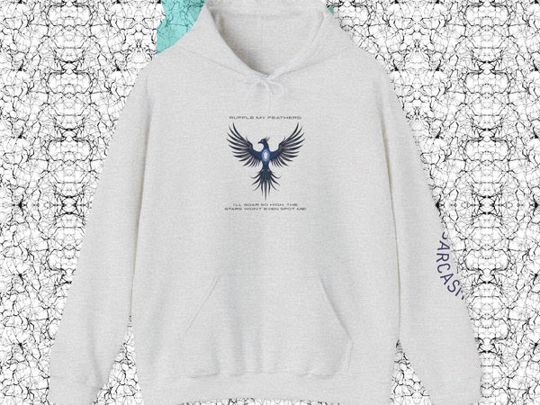 Iron phoenix GHG attitude Hoodie - Unisex Heavy Blend⢠- Iron Phoenix GHG