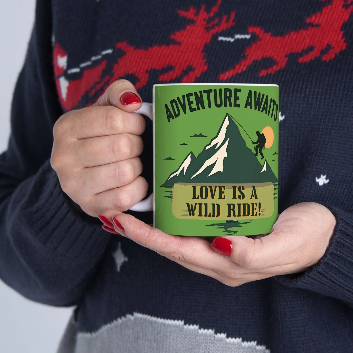 Adventure Awaits Ceramic Mug 2025