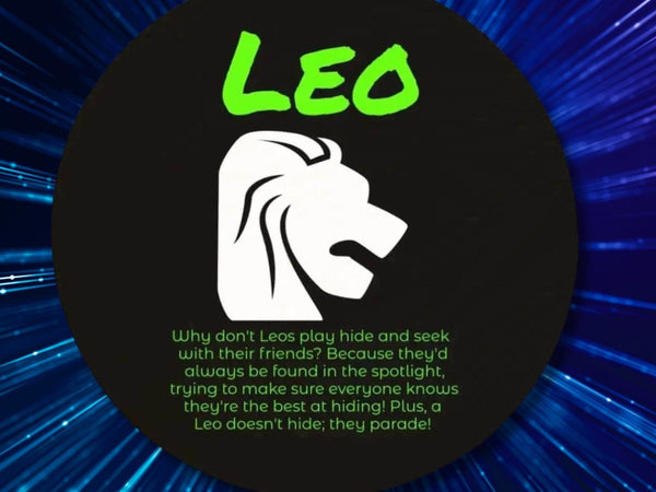 Leo Zodiac Wood Sign | Funny Astrology Home Decor Gift - Iron Phoenix GHG