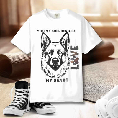 Shepherd Dog T-shirt - Cozy Unisex Tee, Pet Lover Gift