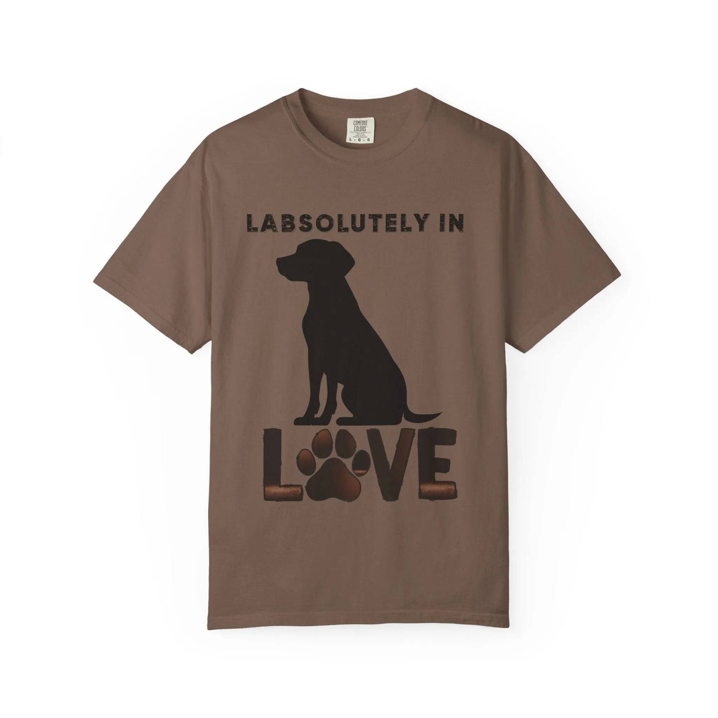 Dog Lover's T-shirt - Labs Absolutely in Love Tee, Unisex Casual Shirt for Dog Owners, Pet Appreciation Gift, Animal Lover Apparel, Perfect - Iron Phoenix GHG