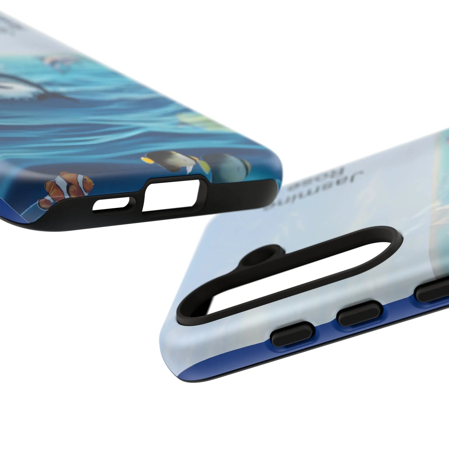 Personalized Phone Case with Dolphin Design, Ocean Vibes, Customizable Gift, Beach Lover Accessory, Ideal for Birthdays, Summer
