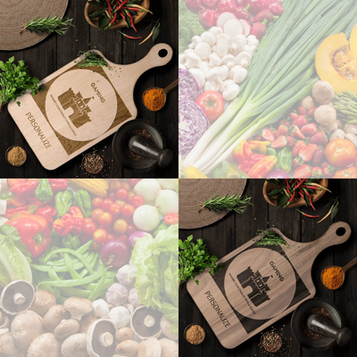 "Own a Castle" Funny Gamer Cutting Board| Iron Phoenix GHG