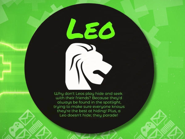 Leo Zodiac Wood Sign | Funny Astrology Home Decor Gift - Iron Phoenix GHG