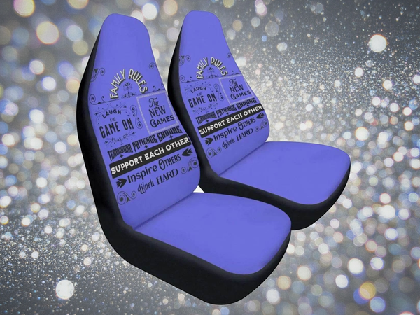 "Shadowseeker" Art Car Seat Covers | Iron Phoenix GHG - Iron Phoenix GHG