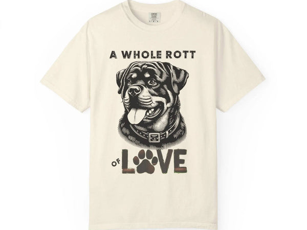 Rottweiler T-shirt - Eco-Friendly Gaming and Sports Comfort Tee - Iron Phoenix GHG