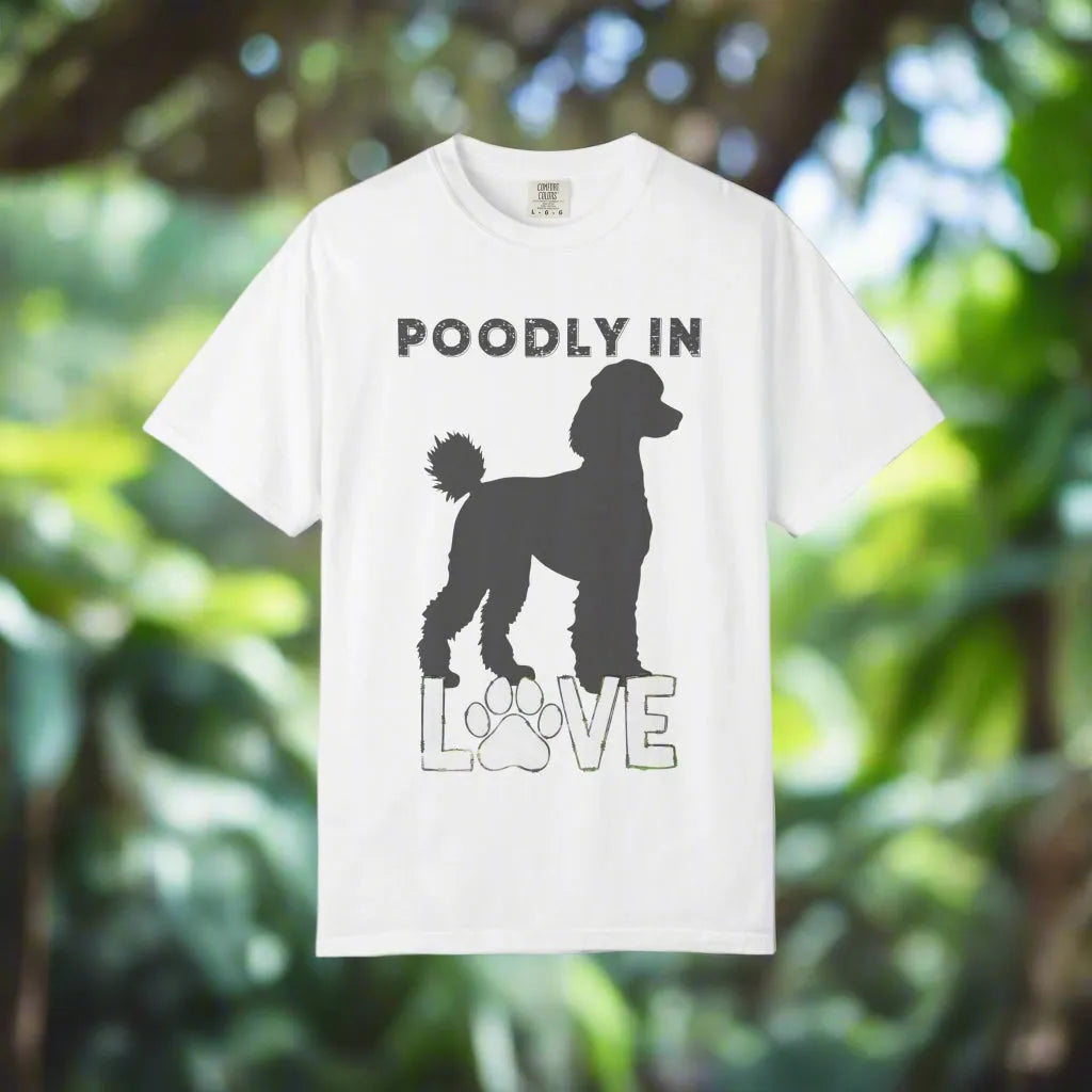 poodle love tshirt