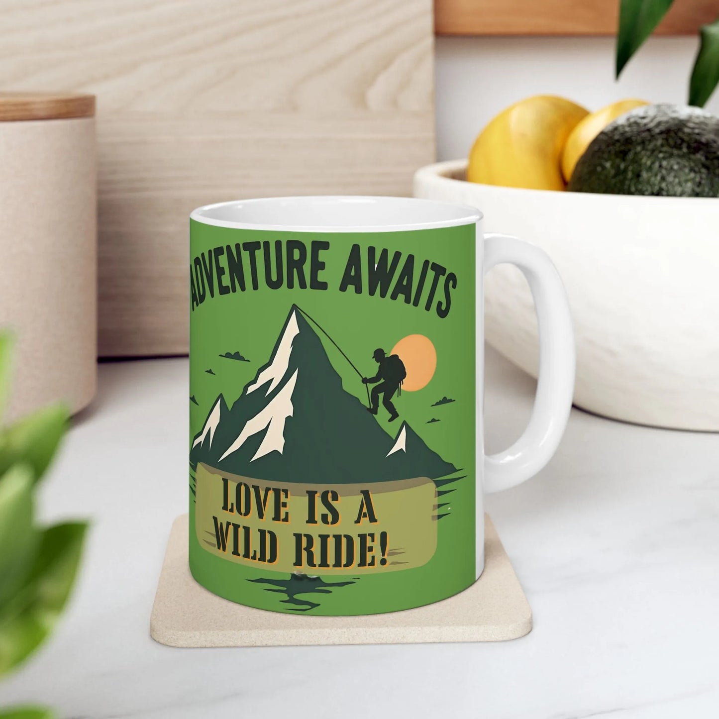 Adventure Awaits Ceramic Mug 2025