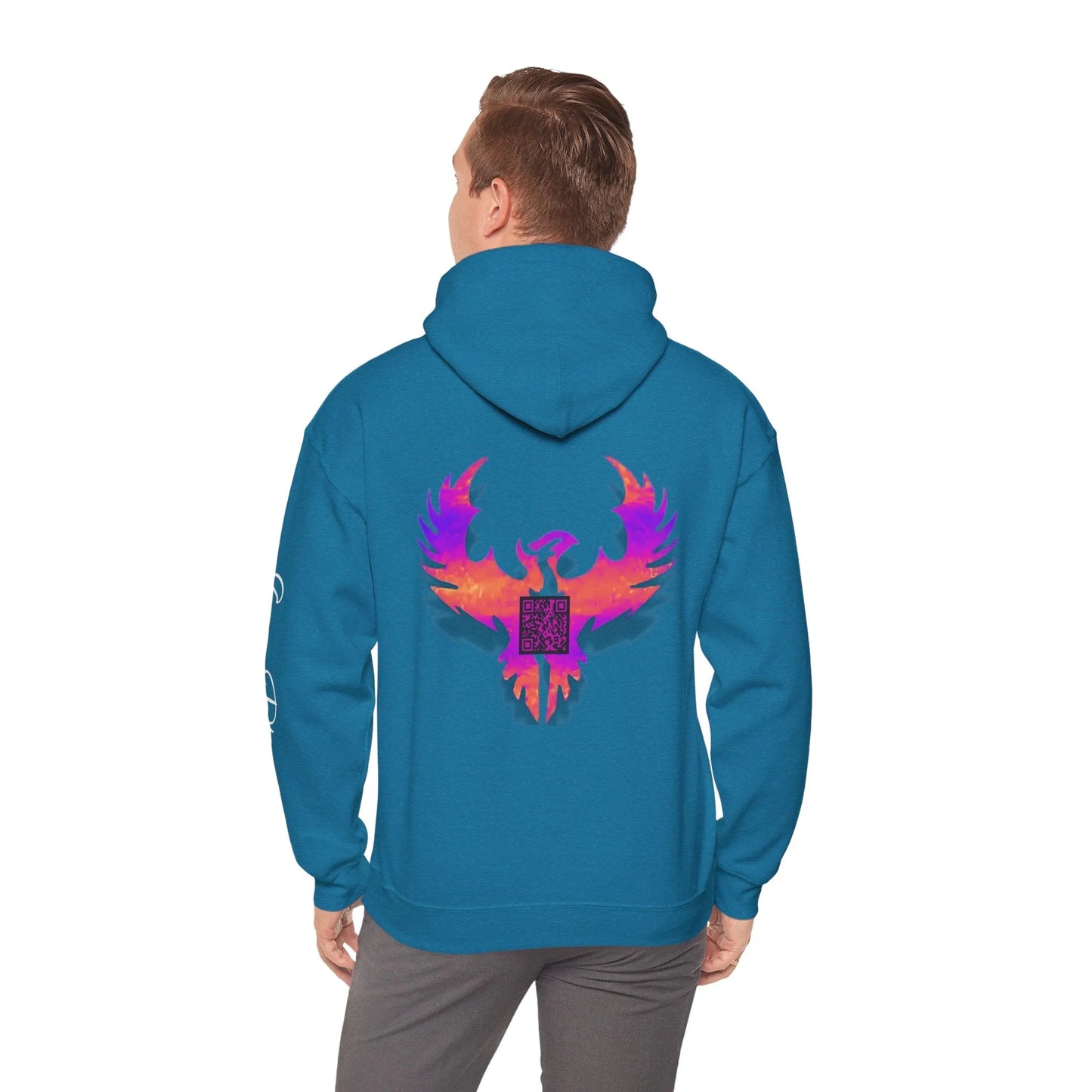 Iron Phoenix Hoodie - Unisex Sweatshirt for Strength and Inspiration
