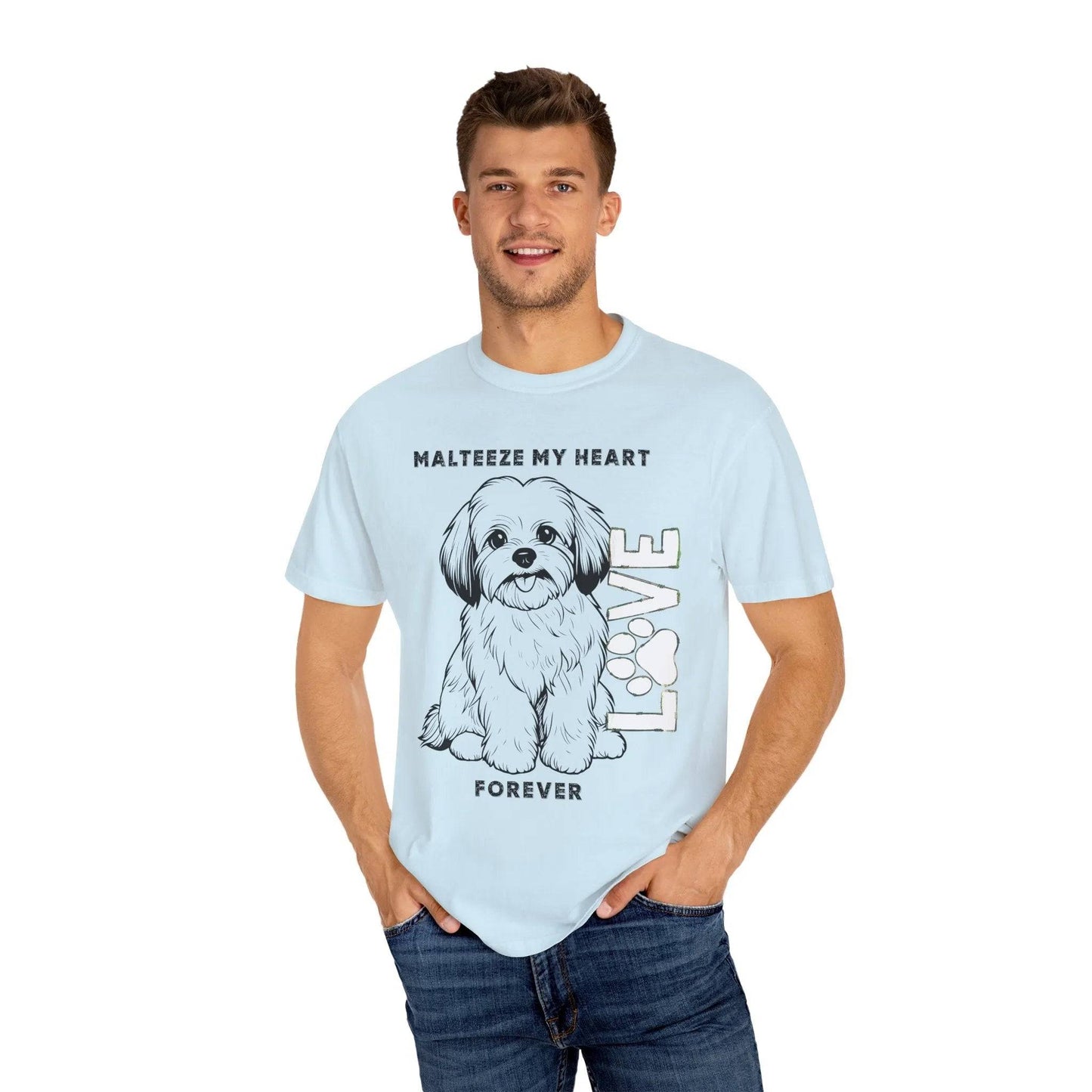 Cute Dog Lover T-Shirt, Pet Lover Gift, Animal Companion Tee, Gift for Dog Parents, Heartfelt Dog T-Shirt - Iron Phoenix GHG