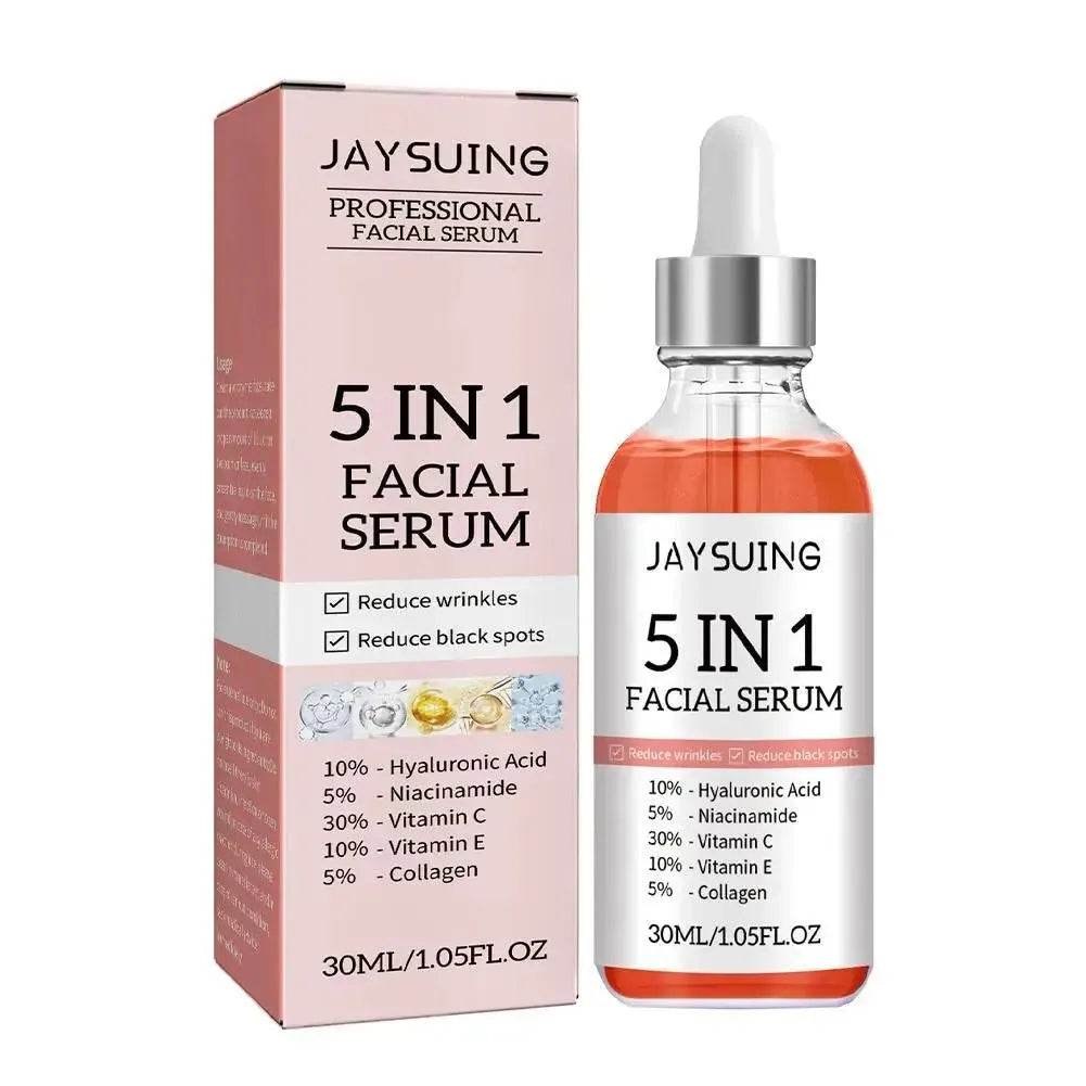 5-in-1 Face Serum with Vitamin C and Hyaluronic Acid - Iron Phoenix GHG