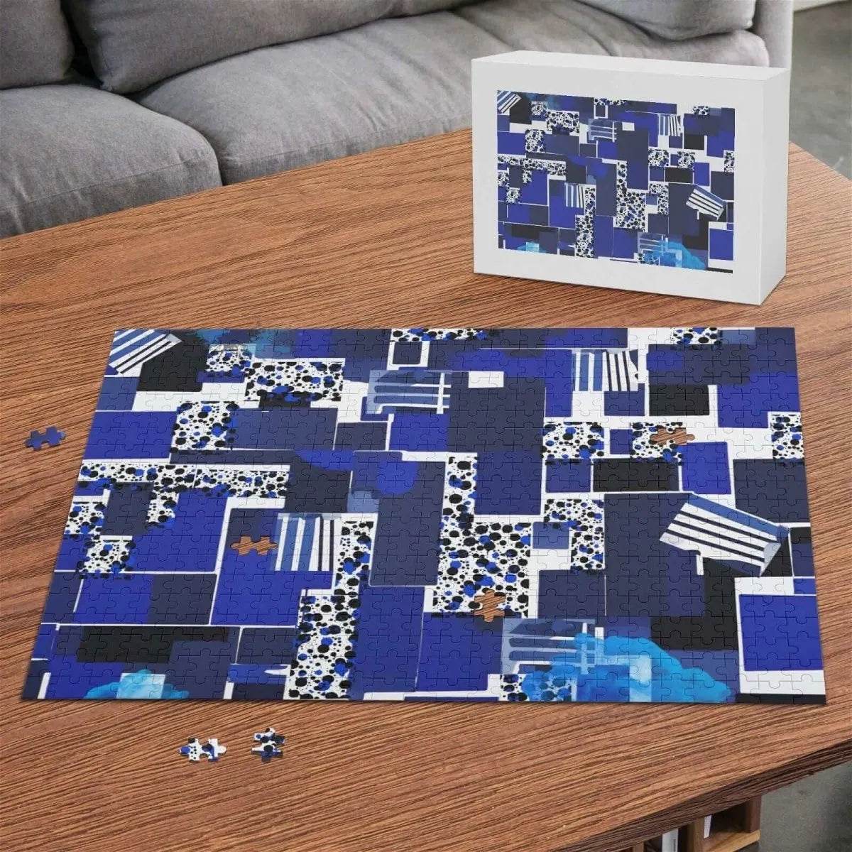 500-Piece Picture Puzzle Jigsaw - Fun Variety for Family Game Night - Iron Phoenix GHG