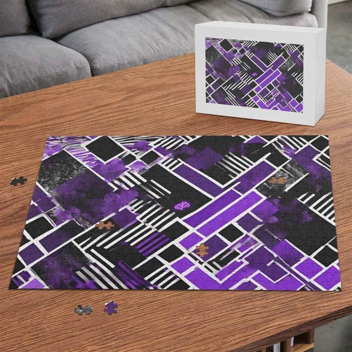 500-Piece Picture Puzzle Jigsaw - Fun Variety for Family Game Night - Iron Phoenix GHG