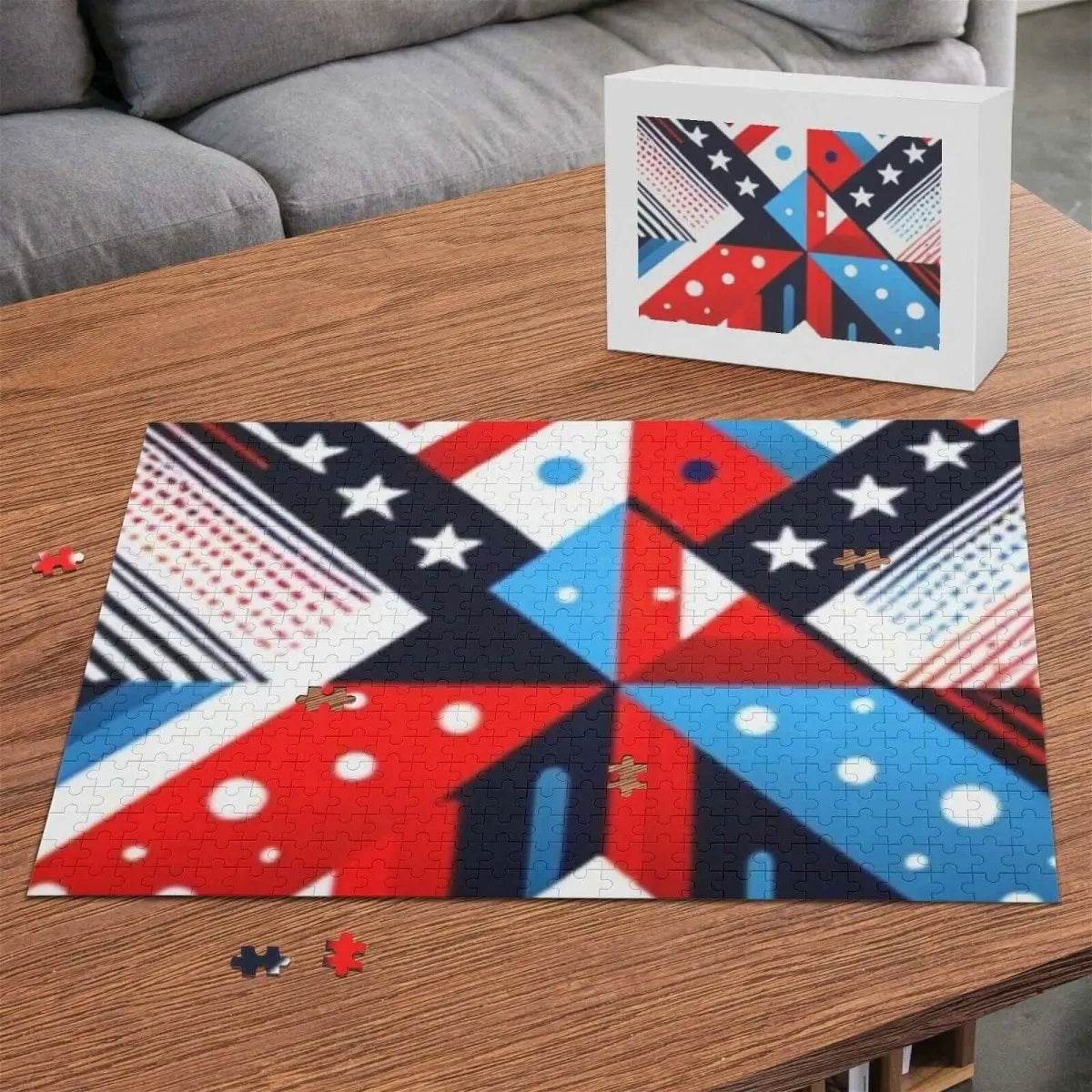 500-Piece Picture Puzzle Jigsaw - Fun Variety for Family Game Night - Iron Phoenix GHG