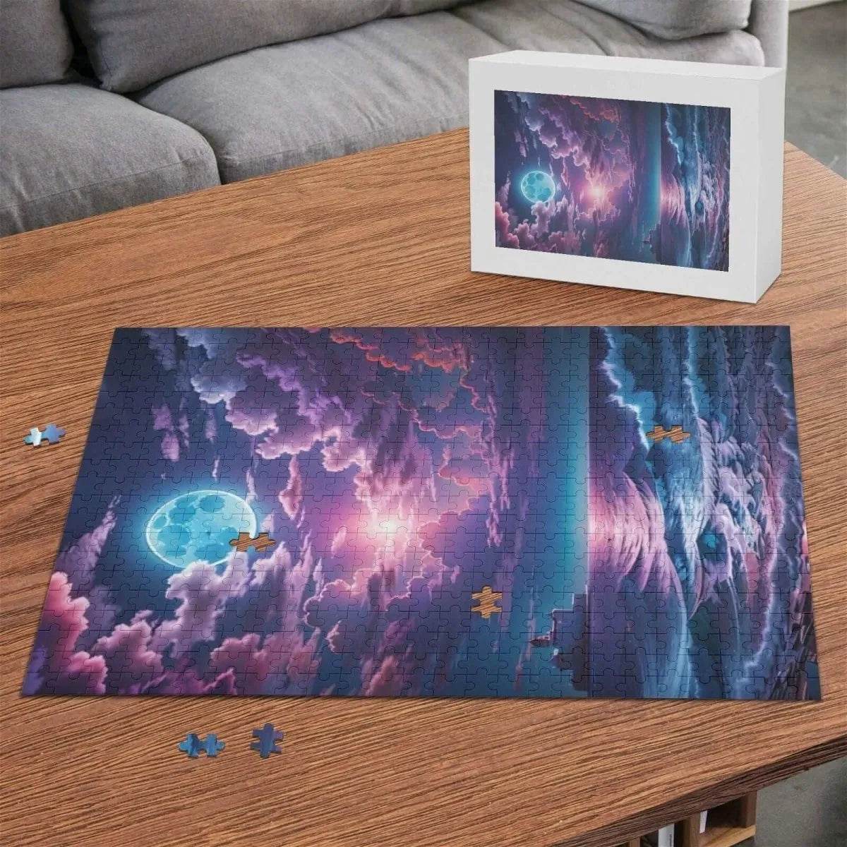 500-Piece Picture Puzzle Jigsaw - Fun Variety for Family Game Night - Iron Phoenix GHG