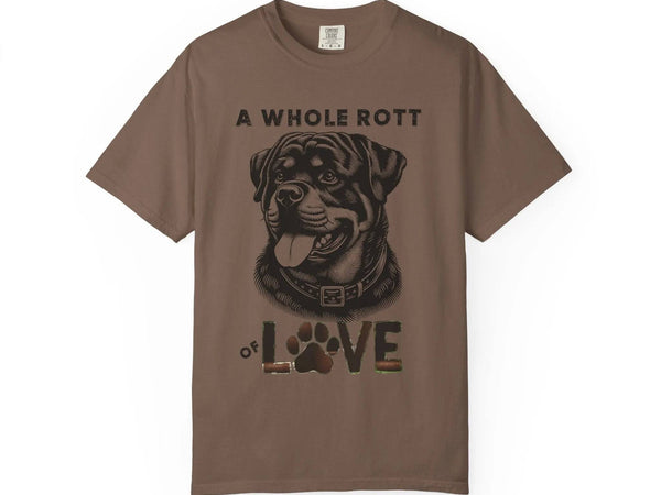 Rottweiler T-shirt - Eco-Friendly Gaming and Sports Comfort Tee - Iron Phoenix GHG