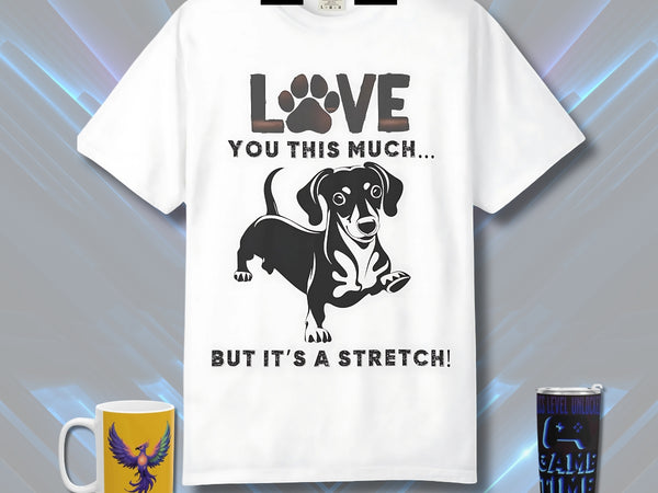 Hot Dog Dog T-shirt - Funny Dachshund Tee, Unique Gift for Dog Lovers - Iron Phoenix GHG