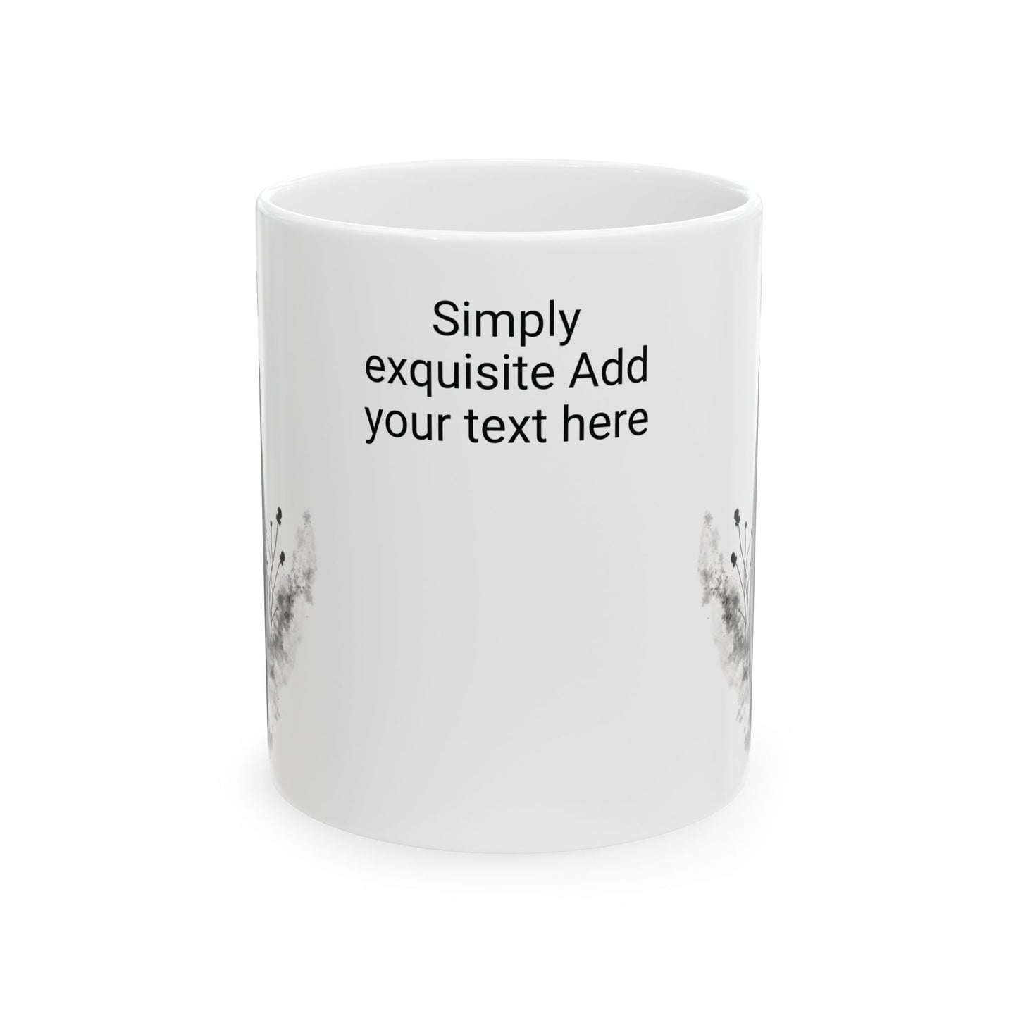 Personalized Print It Your Way Ceramic Mug | Coffee Lover Gift, Customizable Mug, Home Office Decor, Tea Cup, Unique Gift Idea - Iron Phoenix GHG