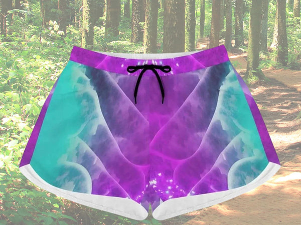 "Aurora Flow" Gradient Athletic Shorts | Iron Phoenix GHG - Iron Phoenix GHG
